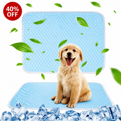 Ice Silk Cooling Mat for Dogs & Cats
