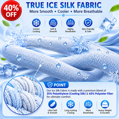 Ice Silk Cooling Mat for Dogs & Cats