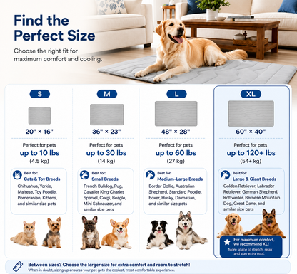 FrostNest™ Cooling Mat for Dogs & Cats